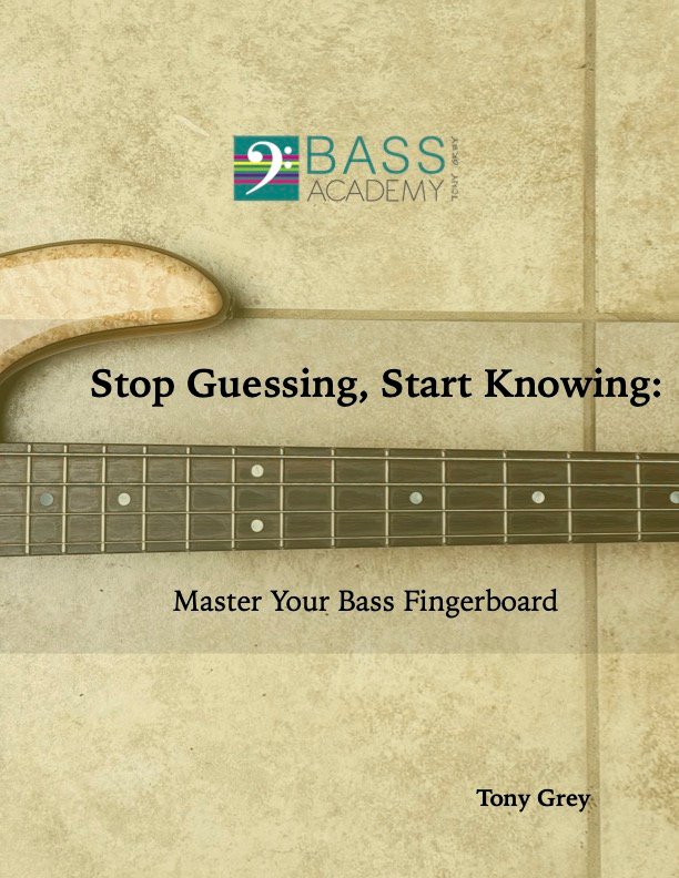 Free bass guitar material by Tony Grey