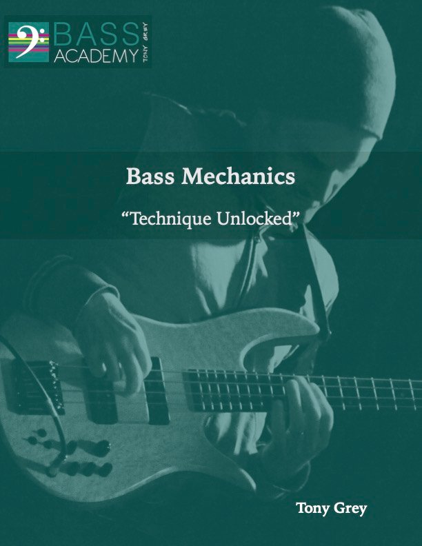 Free bass guitar material by Tony Grey